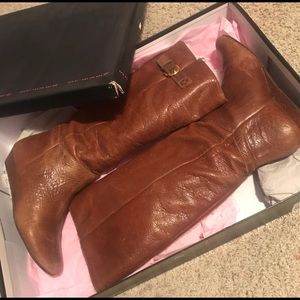 Steve Madden tan boots